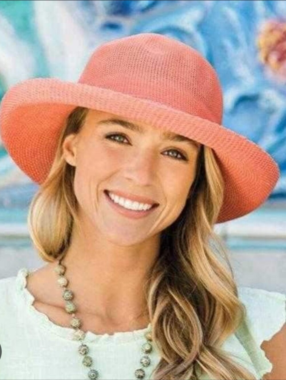 Wallaroo Victoria wide brim woven sun hat
